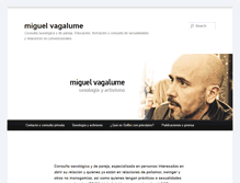 Tablet Screenshot of miguelvagalume.com